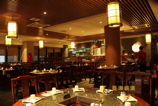 火鍋店吊頂設(shè)計裝修