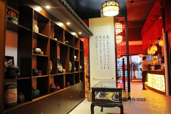 茶樓博古架設(shè)計