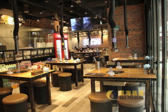 烤肉店過道設計