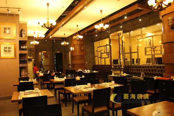 韓國料理店吊頂設(shè)計(jì)裝修