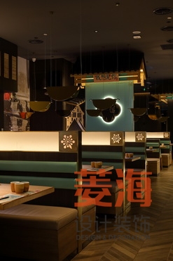 砂鍋魚餐廳大堂設(shè)計