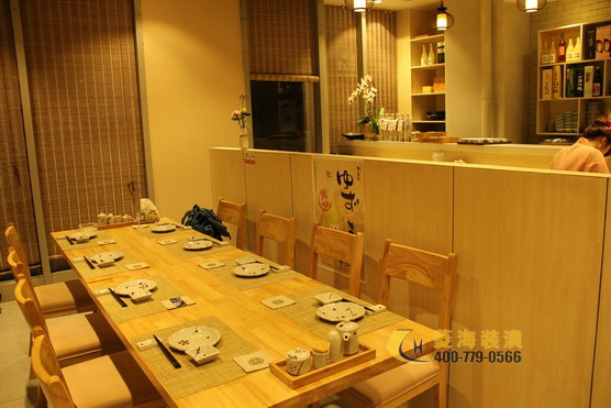 日本料理店卡座設(shè)計(jì)