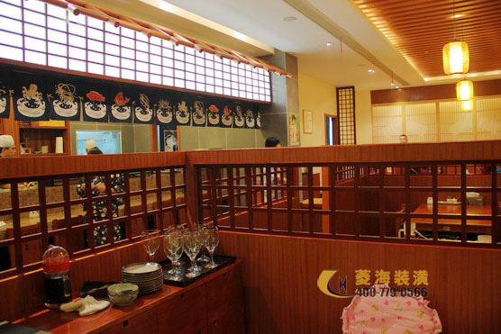 日式料理店隔斷設(shè)計(jì)