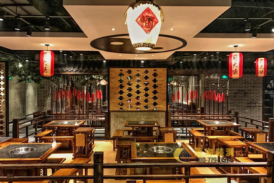 火鍋店吊頂設(shè)計(jì)裝修