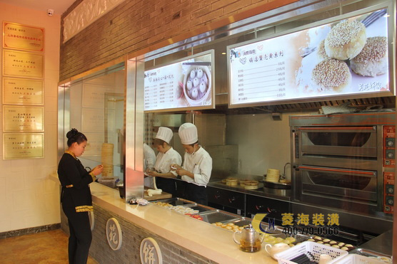 本幫菜餐廳后廚設(shè)計
