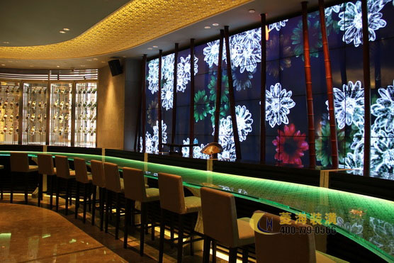 頂級(jí)日本料理店智能控制裝飾畫