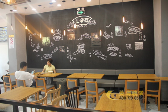 點(diǎn)心店卡座設(shè)計(jì)裝修