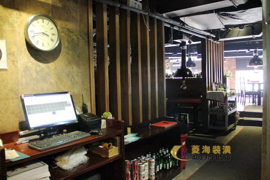 韓國(guó)料理店收銀臺(tái)設(shè)計(jì)