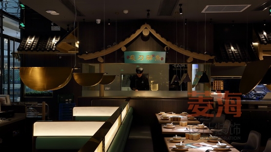 砂鍋魚餐廳大堂設(shè)計(jì)