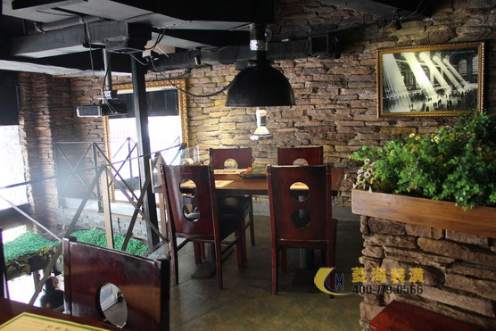 韓國(guó)料理店墻面設(shè)計(jì)