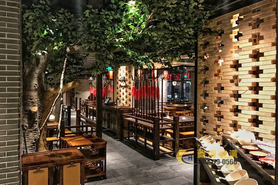 火鍋店玄關(guān)設(shè)計(jì)