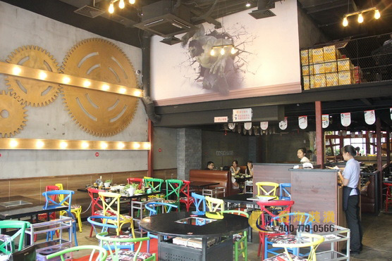 火鍋店吊頂設(shè)計(jì)效果圖
