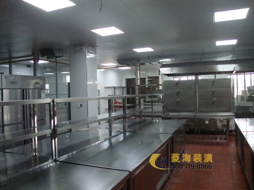 中式飯店廚房打荷臺(tái)施工圖