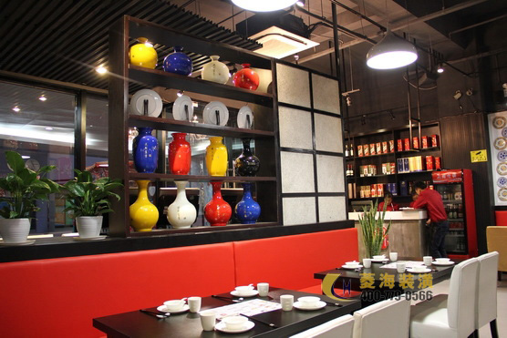湘菜館隔斷設(shè)計(jì)
