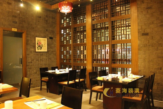 韓國料理店隔斷設(shè)計(jì)