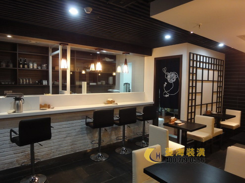 日式料理店大廳設(shè)計