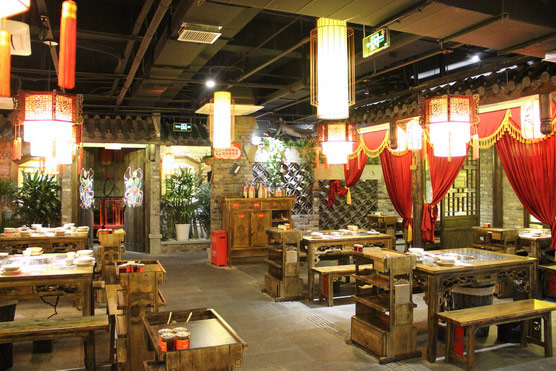 火鍋店設(shè)計(jì)裝修效果圖