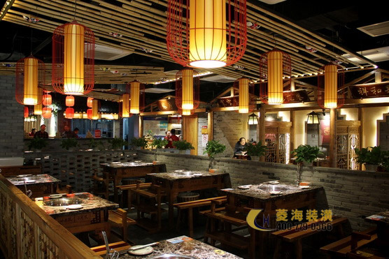 火鍋店設(shè)計(jì)裝修效果圖