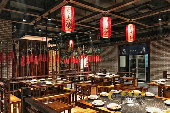 火鍋店設(shè)計(jì)裝修效果圖