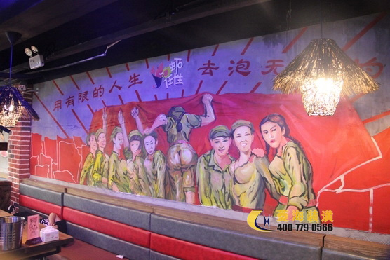 餐廳墻面設計裝修