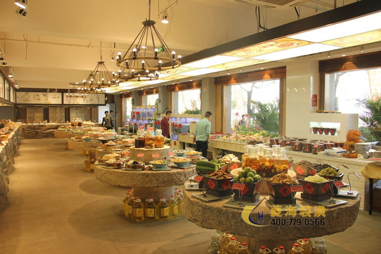 農(nóng)家菜餐廳點菜區(qū)設計裝修