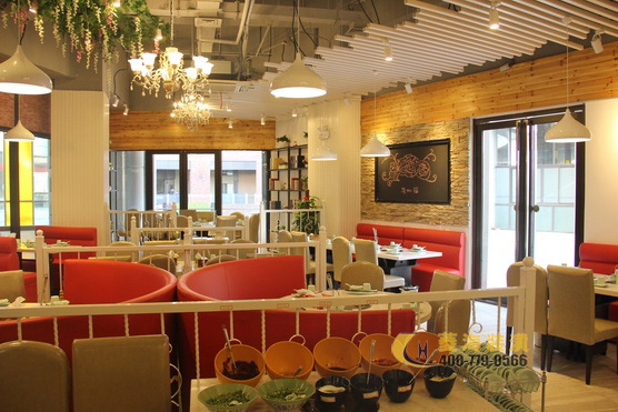 潮汕火鍋店隔斷設(shè)計(jì)