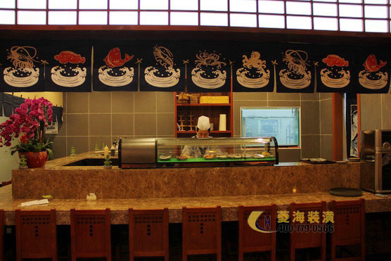 日本料理店料理臺(tái)設(shè)計(jì)