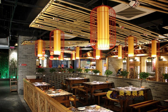 火鍋店設(shè)計(jì)效果圖