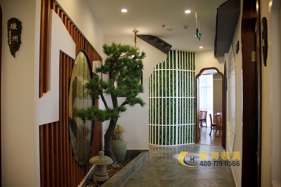 徽菜館地面設計裝修