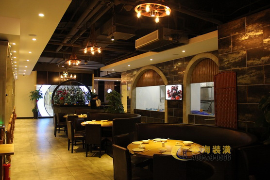 海鮮飯店設(shè)計(jì)裝修效果圖