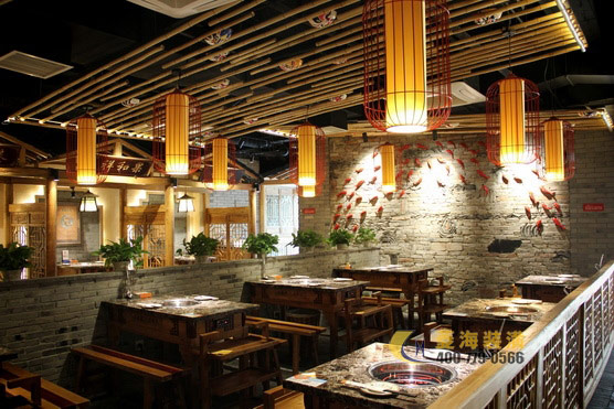 火鍋店軟裝設(shè)計(jì)
