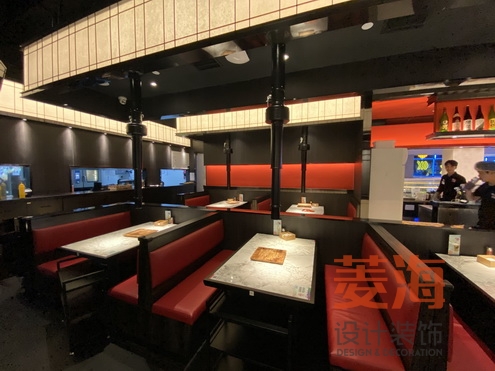 日本烤肉店大堂動線