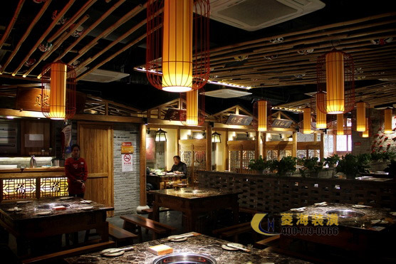 火鍋店走道設(shè)計(jì)裝修