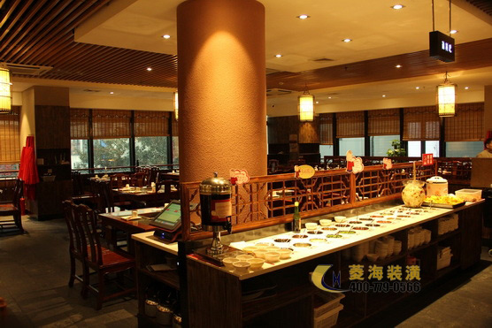 火鍋店調(diào)料臺設(shè)計裝修