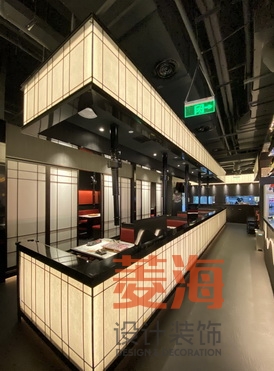 日本烤肉店大堂設(shè)計