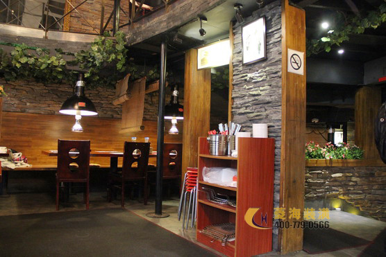 韓國(guó)料理店設(shè)計(jì)效果圖