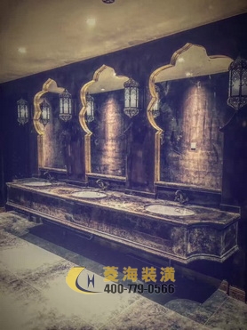 西北菜餐廳洗手間設計裝修