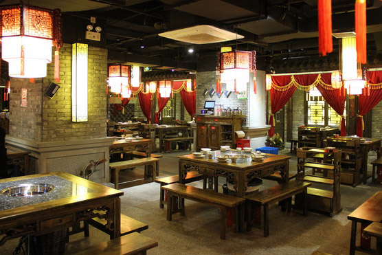 火鍋店立面設(shè)計(jì)裝修